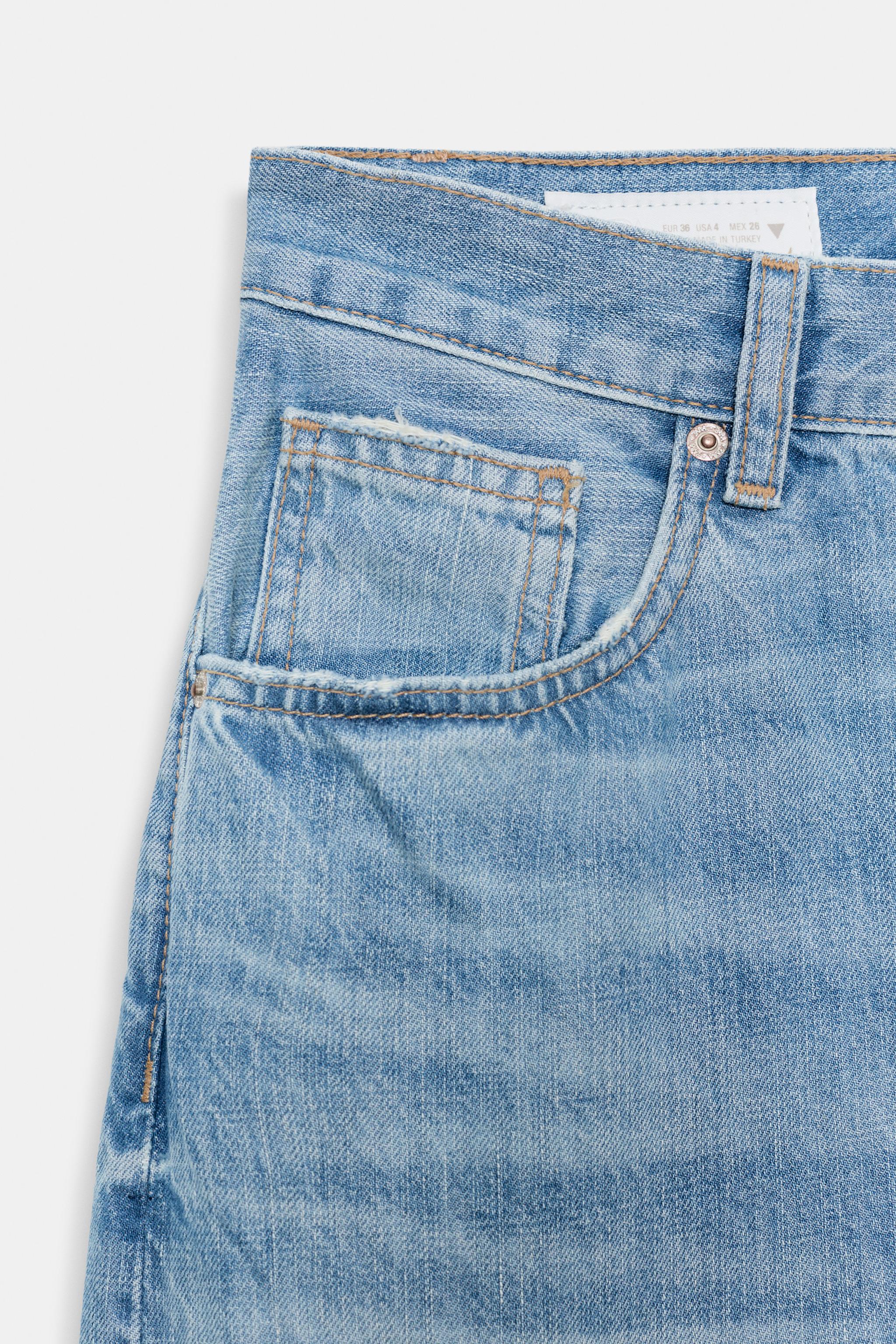 TRF HI-RISE STRAIGHT LEG JEANS